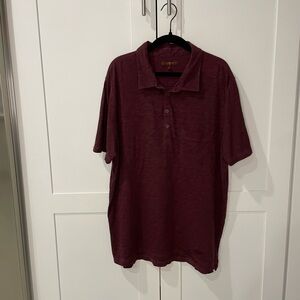 7 For All Mankind Cotton Sun Faded Polo Mens